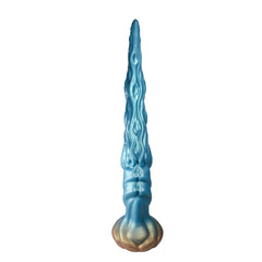 Amédée - Gode Fantaisie Tentacule Géant Bleu à Ventouses Roses - 50 cm