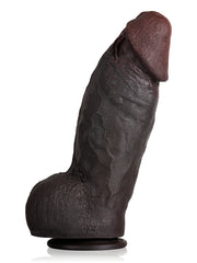 Bastien - Gros Gode Réaliste XL Noir Extra-Épais - 28 cm