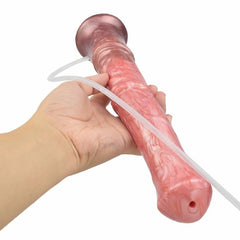 Bérenger - Gode Fantaisie Cheval Éjaculateur XXL Rose - 29,5 cm