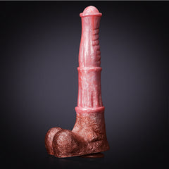 Fulbert - Gode Fantaisie Cheval Géant Rose - 35 cm
