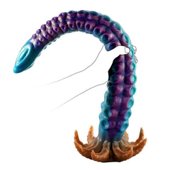 Merlin - Gode Fantaisie Tentacule Géant Bleu - 58 cm