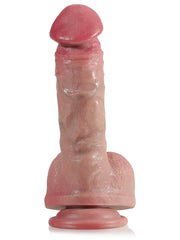 Adrien - Gode Réaliste Fin et Souple Effet Chair - 19 cm