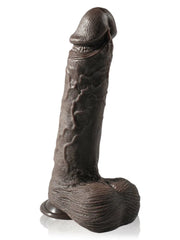 Ambroise - Gode Vibrant Télescopique Télécommandé XL Noir - 26,5 cm