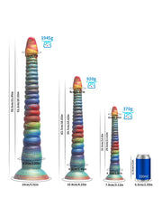 Anatole - Gode Fantaisie Tentacule XXL Arc-en-Ciel - 31,5 cm