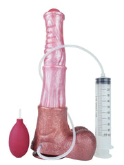 Baudouin - Gode Fantaisie Cheval Éjaculateur Géant - 35 cm