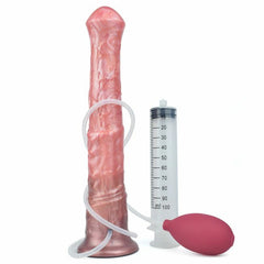 Bérenger - Gode Fantaisie Cheval Éjaculateur XXL Rose - 29,5 cm