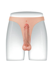Côme - Gode-Ceinture Réaliste Léger à Sangle Fine - 16 cm