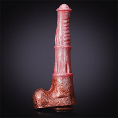 Fulbert - Gode Fantaisie Cheval Géant Rose - 35 cm