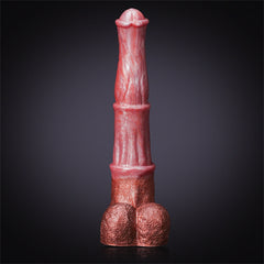 Fulbert - Gode Fantaisie Cheval Géant Rose - 35 cm