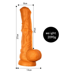 Josselin - Gode Fantaisie Cheval XXL Doré - 32 cm