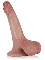 Marius - Gode Réaliste Fin et Cintrable Non Circoncis - 21 cm